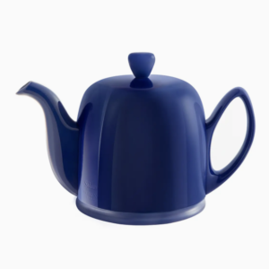 Salam Teapot - 6 Cups (33 Oz) Ceramic & Stainless Steel in BLUE