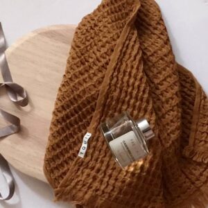 Waffle Soft 100% Cotton Hand Towel - Mustard