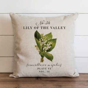 Lilly Of The Valley Pillow Cover