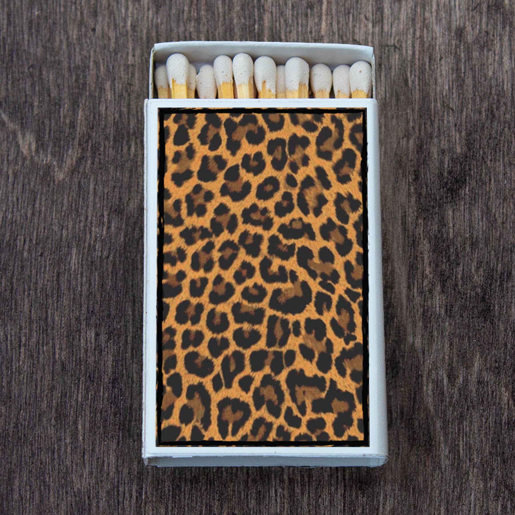 Matches • Leopard Skin • Home Decor for Candles and Incense