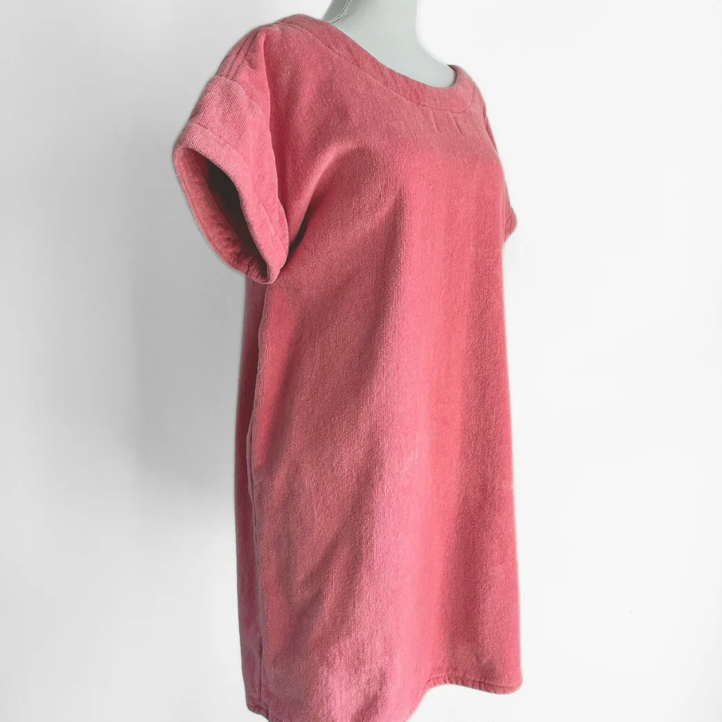 Short Vintage-style Dress in Malabar Pink - Image 2