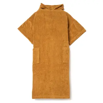 ATELIER DUNE Poncho Premium coton bio - Caramel - Image 3