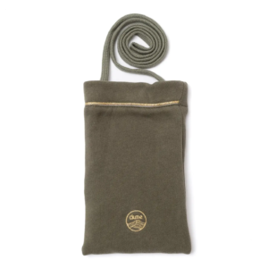 Organic Fleece Crossbody Bag - Khaki