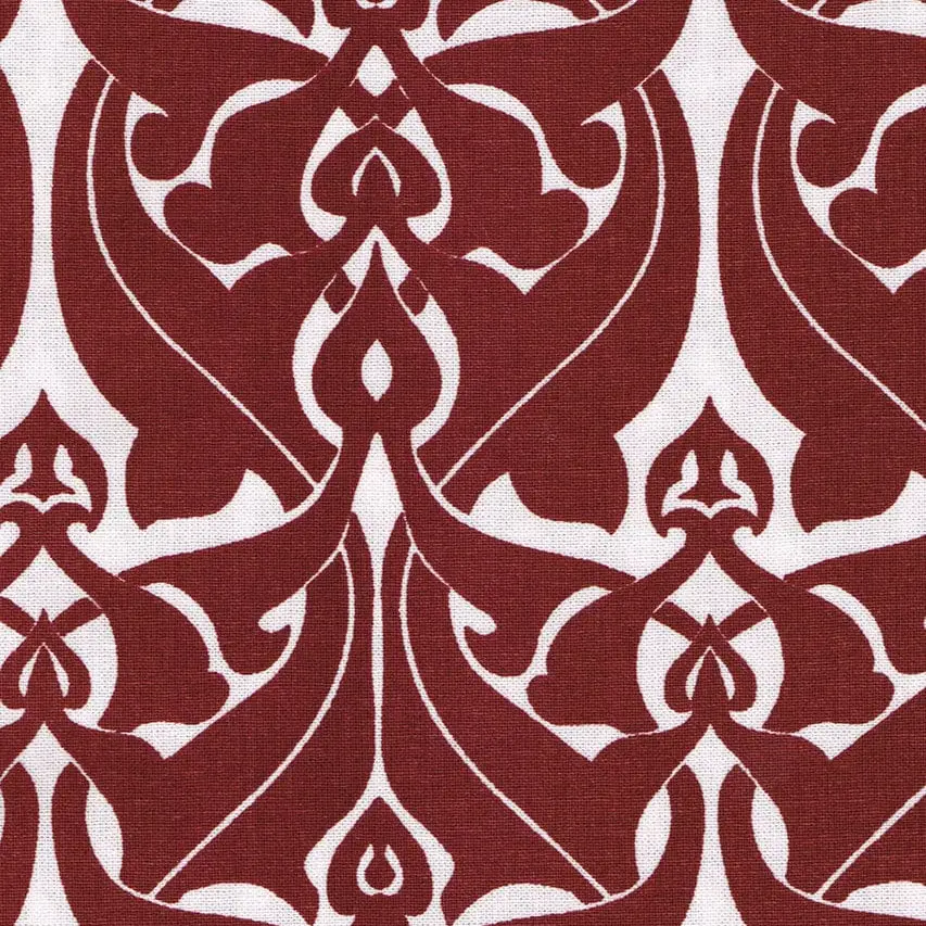 Filigree Claret Red Printed Cloth Cocktail Aprons - Image 2