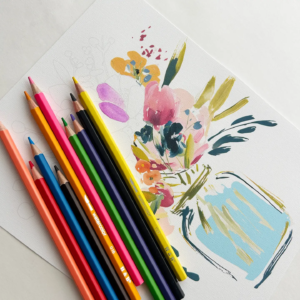 12-Color Watercolor Pencils - Beginner-Friendly Art Supplies