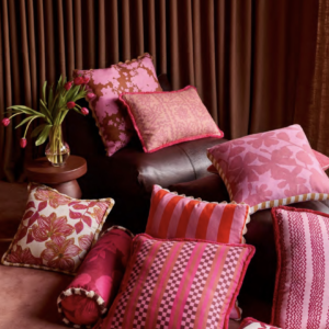 Jardin Cerise 60cmx20cm Bolster Pillow