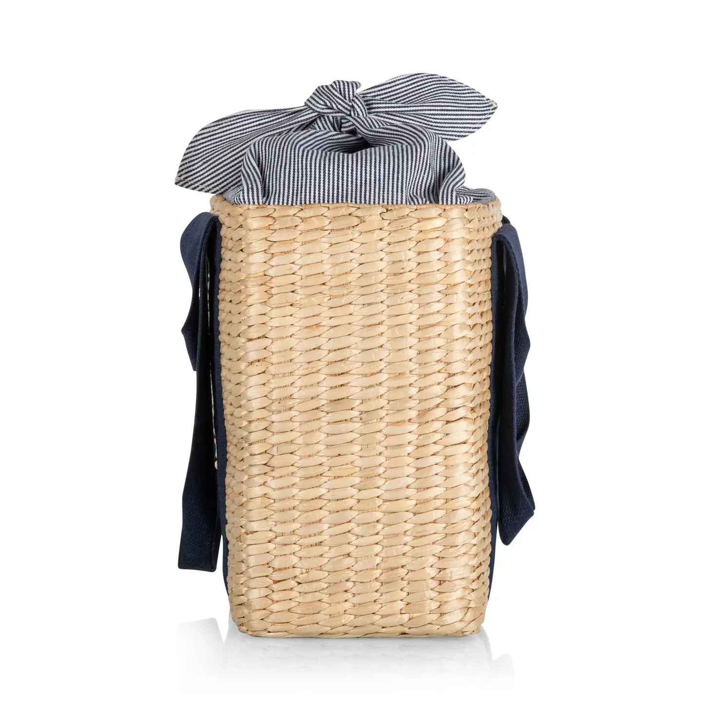 Parisian Picnic Basket in Navy - Image 2