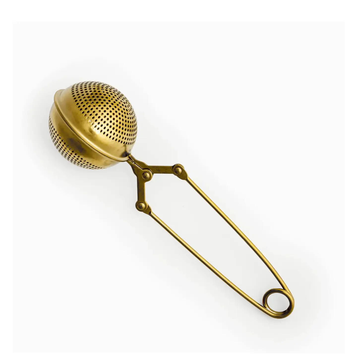 Gold Snap Ball Tea Infuser