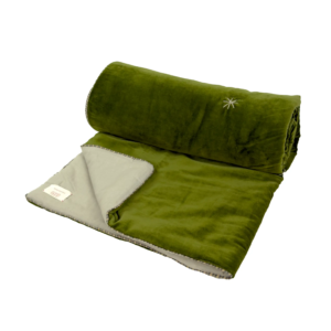 Namaste Velvet Quilt 220x250cm in Avocat
