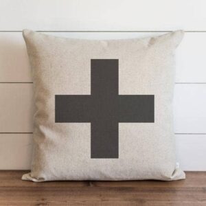 Swiss Cross Pillow Cover